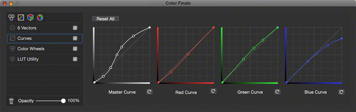 Curves in FCPX