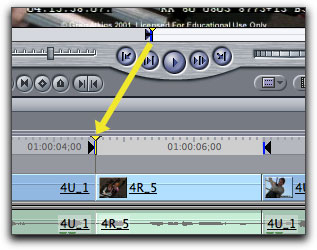 FCP 3 point edit